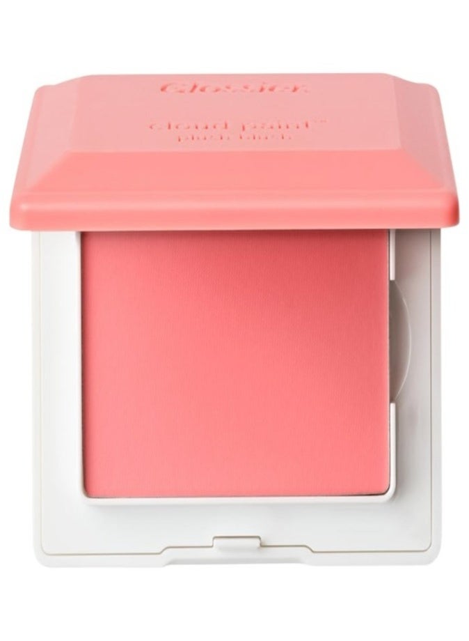 Glossier Cloud Paint Plush Blush 6g – Puff - light pink Creamy Gel Blush with Soft-Focus Finish - Image 1